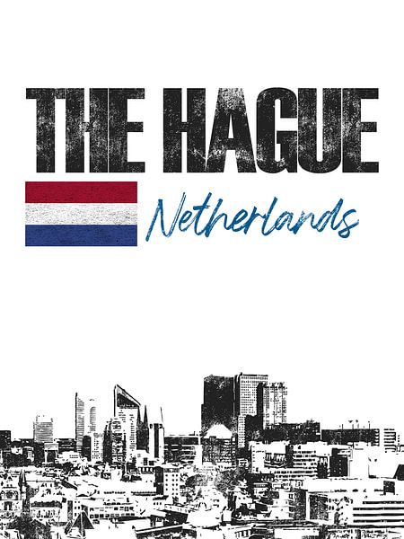 La Haye Pays-Bas par Printed Artings