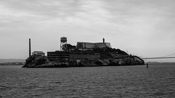 Gevangenis Alcatraz in Zwart-Wit | Verenigde Staten | Amerika Reisfotografie van Dohi Media