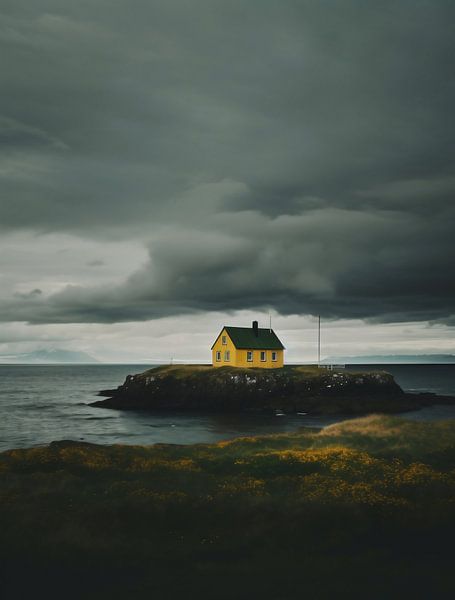 Avontuur in IJsland van fernlichtsicht