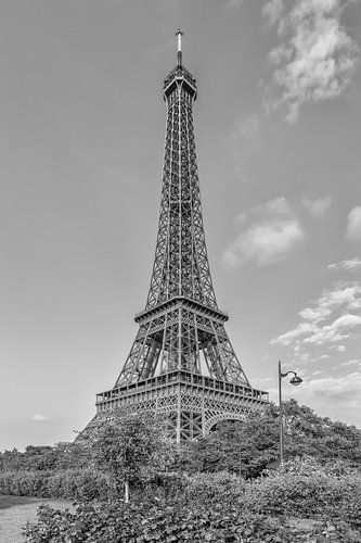 Idyll in het midden van Parijs | monochroom