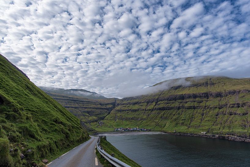 Faroe Island fjord by Robinotof