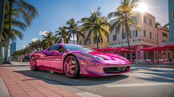 Miami Sparkle - Ferrari in Glamour by byRenzo