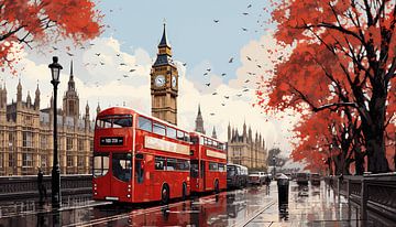 Londen van Vroeger van Art Lovers