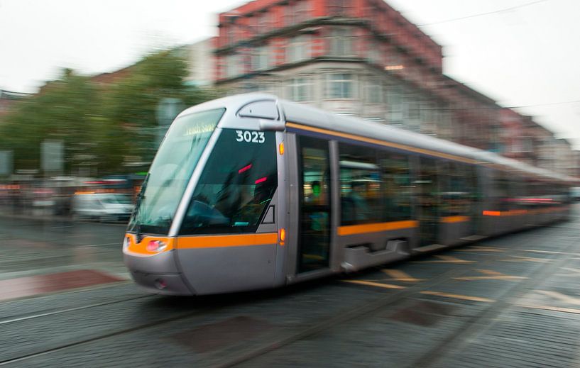 Dublin Ireland Luas Tram system van Richard Wareham
