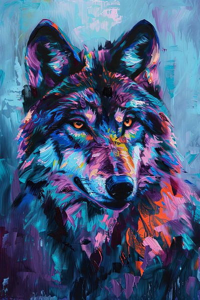 Loup - Loups par Poster Art Shop
