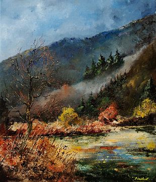 River in autumn