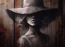 Straßenkunst im Banksy-Stil