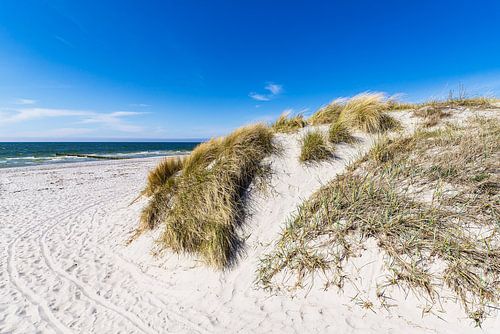 Strand in Vitte op het eiland Hiddensee