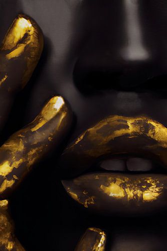 Goldene Lippen von Walljar