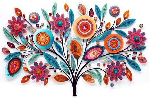 Abstrakte Blumen