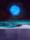 Vollmond am Strand von FRESH Fine Art Miniaturansicht