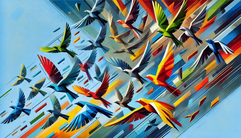 bird cloud by Armin Mumper