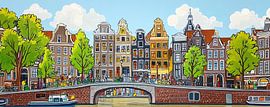 Amsterdam by Abstract Painting