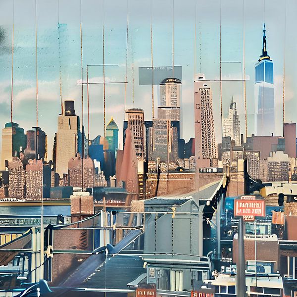 New York City Imagination XIII by Caroline Boogaard