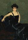Portret van mevrouw Esperanza Conill De Zanetti, Joaquín Sorolla van Meesterlijcke Meesters thumbnail