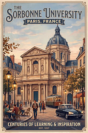 The Sorbonne University by Theodor Decker