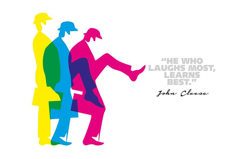 John Cleese Quote van Harry Hadders