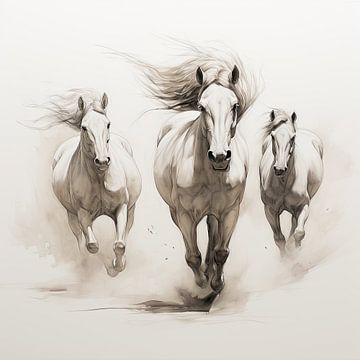 Horses by ARTEO Paintings