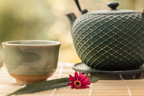 Theepot met theekopje