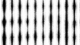 Wabi Sabi Streifen Schwarz Weiss von Mad Dog Art