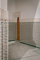 The wooden door in the Mausoleum of Moulay Ismail | Meknes | Morocco