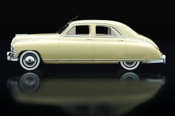 Vue latérale de la Packard Eight Sedan