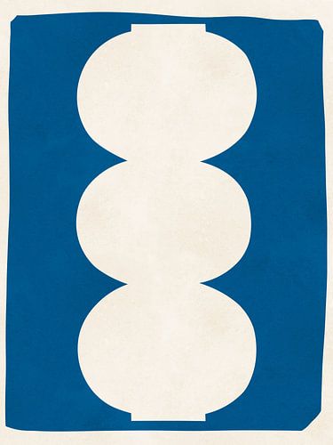 Vaas op blauwe achtergrond 4