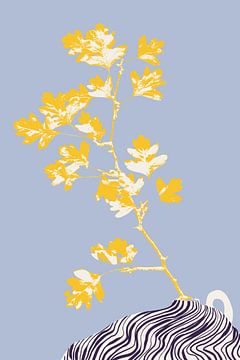 Plant based happyness Hawthorn still life by Annick