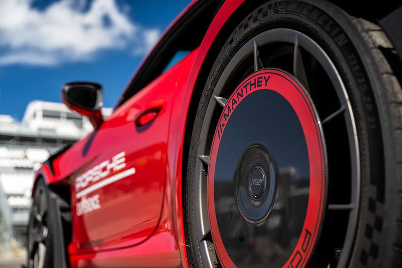Rim detail Porsche GT3 RS Manthey Racing by Bas Fransen