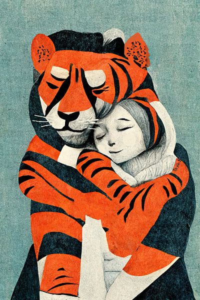 My Tiger And Me von Treechild