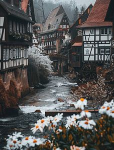 Historische Stadt, Flussblick