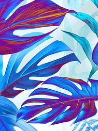 Neon Monstera Deliciosa