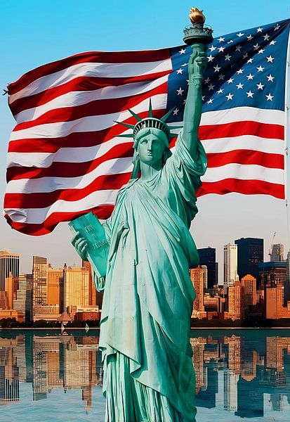 Liberty of United States by Art Kingdom
