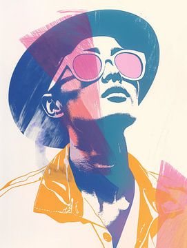 Hippe poster van Bert Nijholt