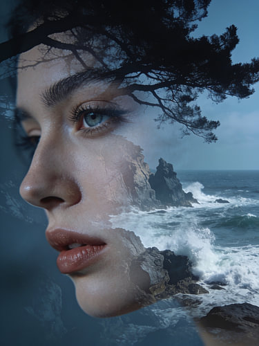 Au bord de la mer