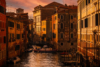 Alltag in Venedig auch am Abend