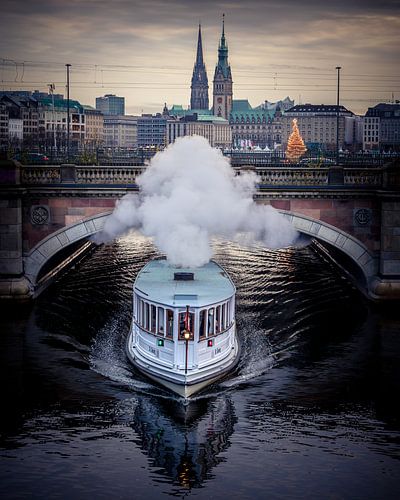Kersttijd in Hamburg