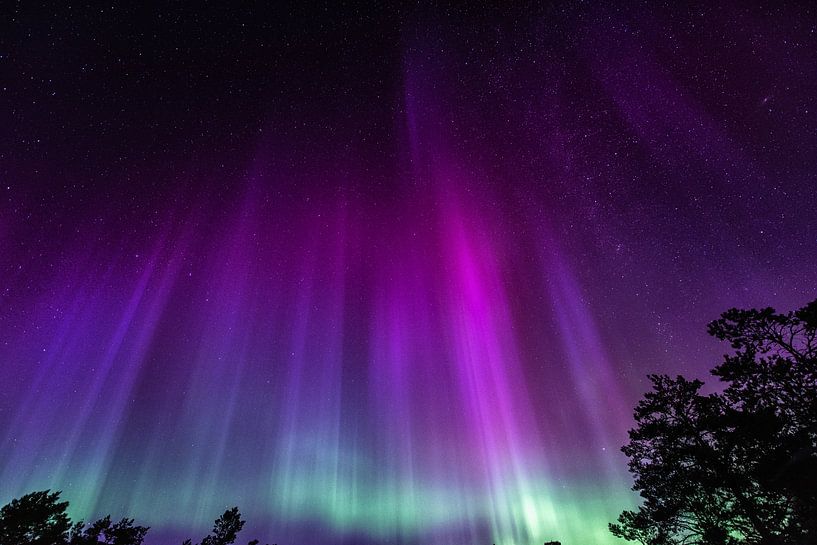 Aurora über Loftahammar 4 von Marc Hollenberg