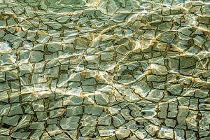 Abstraktion Wellen von Wasser