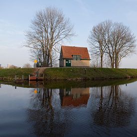 Cottage in the Bossche Broek by Kees van Dun