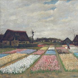 Vincent van Gogh. Bloembedden in Holland van 1000 Schilderijen