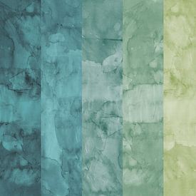Abstracte aquarel C van Vitor Costa