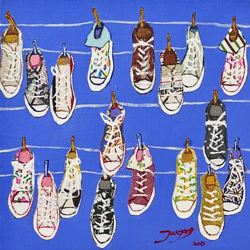 Schoenen van Jukyong Park