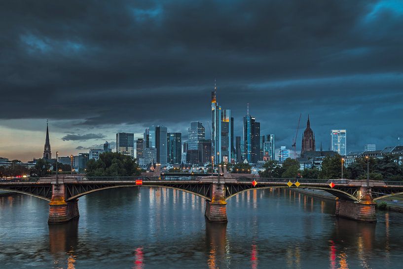 Skyline Frankfurt am Main von Heiko Lehmann
