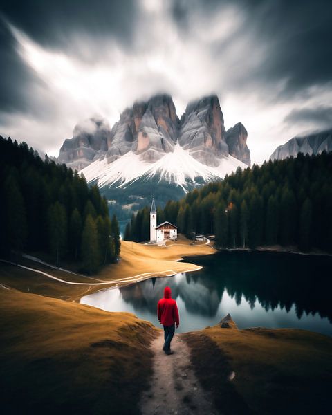 Abenteuer draußen von fernlichtsicht