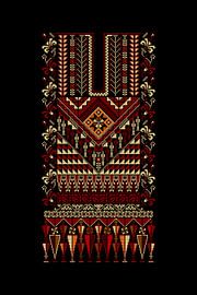 Tatreez ornament template 90 by Richard Laschon