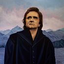 Peinture de Johnny Cash par Paul Meijering Aperçu