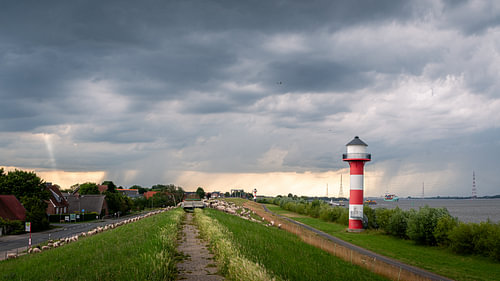 Een lichtpuntje aan de Elbedijk