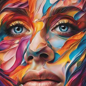 Prismatic Portrait van Peter Bulcke