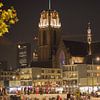 Laurenskerk bij avond von Wim Aalbers